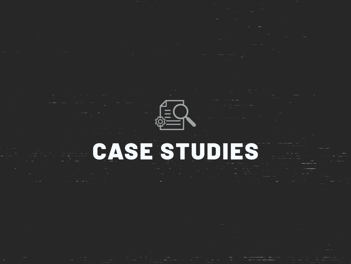 Case studies title card