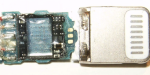 Online marketplace listing for a counterfeit Apple accessory